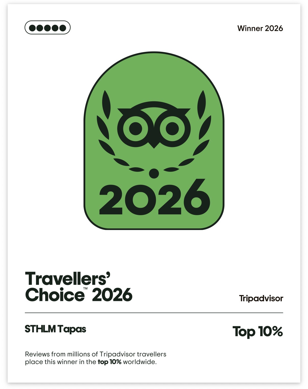 trip adviser 2026 choice